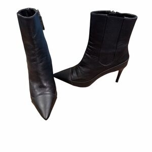 Alexandre Birman Black Heeled Boots